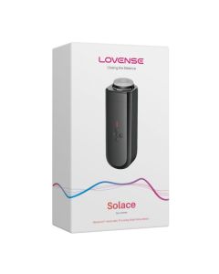 Lovense Solace Thrusting Masturbator - Black